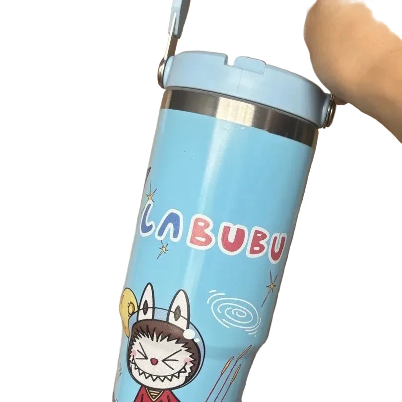 Labubu Ice King Cup – 30oz Stainless Steel Insulated Cup Blue
