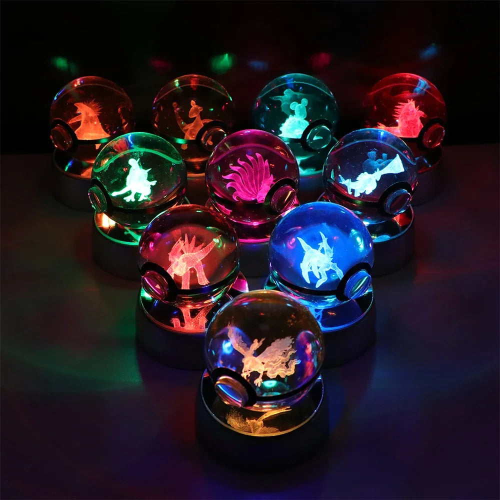 Pokemon Crystal Ball LED Night Light