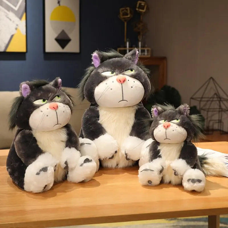Plush Cat Lucifer Stuffed Toy 15-65cm