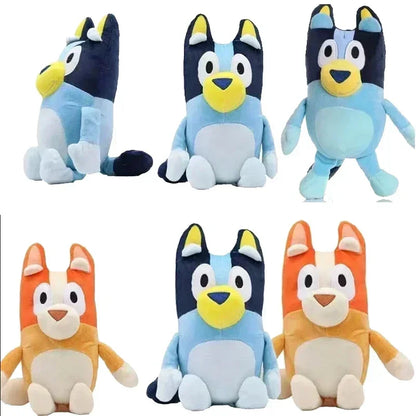 Plush Bluey & Bingo Stuffed Toy - 17/28cm