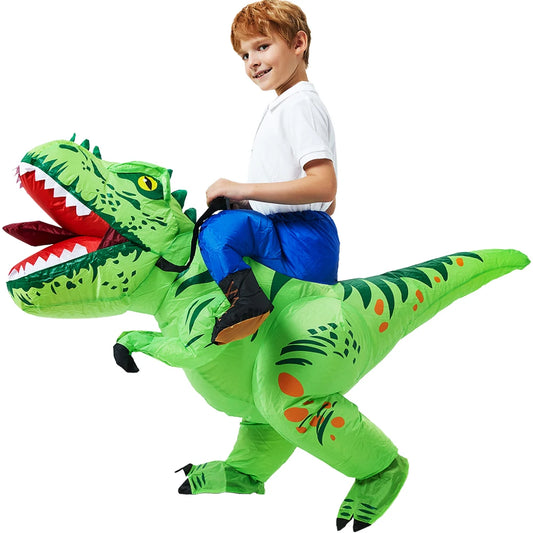 Kids Child Inflatable Dinosaur Costume Style 1