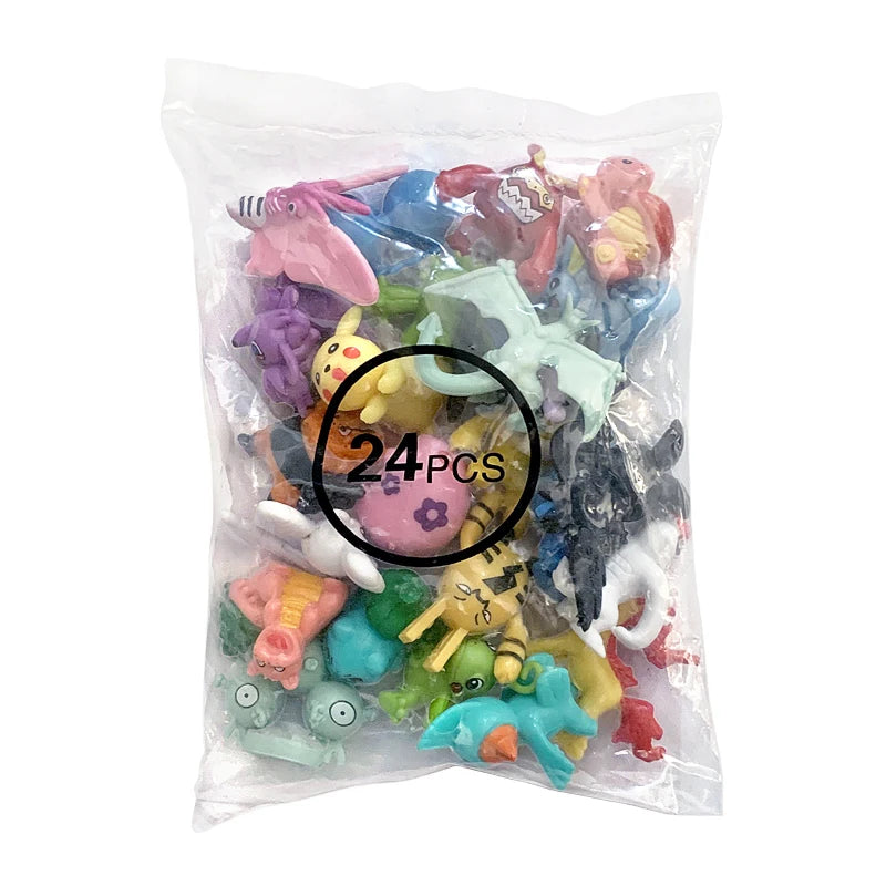 Pokémon Advent Calendar Box – 24-Piece Anime Figure Set | Pikachu, Charizard & More