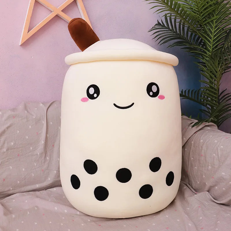 Plush Boba Bubble Tea Stuffed Toy - 25cm