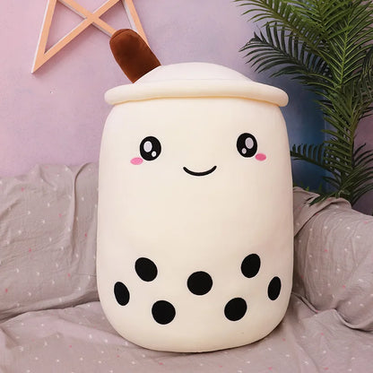Plush Boba Bubble Tea Stuffed Toy - 25cm