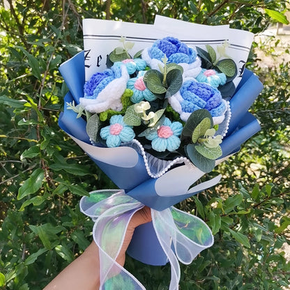 Crochet Creative Flower Gift Bouquet