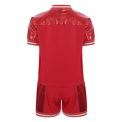 Girls/Boys Sports Shorts & T-shirt Sets (Age 6-16YRS)