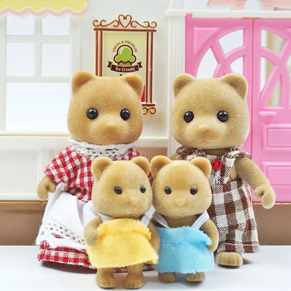 Sylvanian Families Ice Cream Shop Dolls