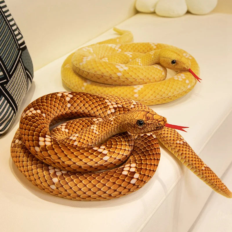 Plush Giant Python Anaconda Snake Stuffed Toy - 70cm