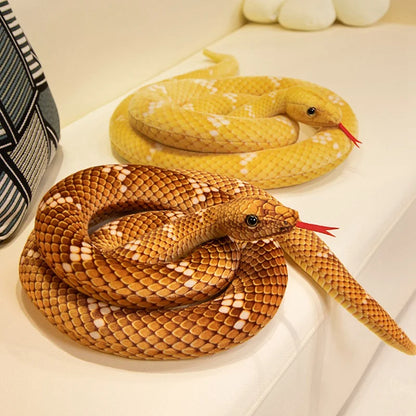 Plush Giant Python Anaconda Snake Stuffed Toy - 70cm