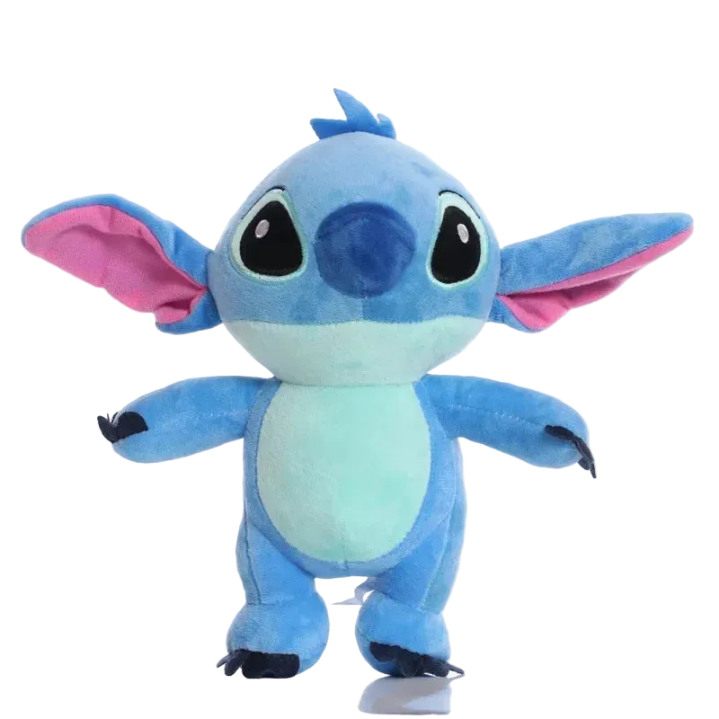 Lilo & Stitch Couple Plush Models | Cute Cartoon Stuffed Dolls • Kawaii Pendant Toys