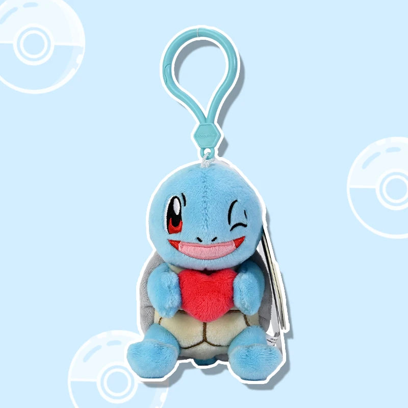 Cute Pokémon Plush Keychains Backpack Charms 11cm Squirtle