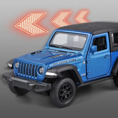 Jeep Wrangler Rubicon Off-Road Toy Car Diecast Miniature