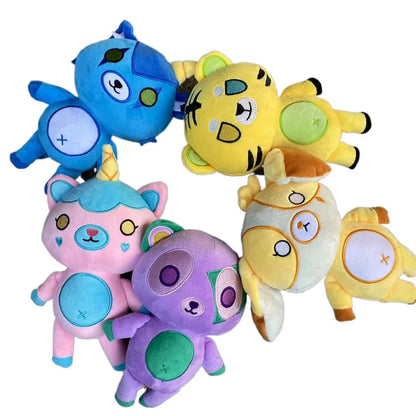 Plush Rainbow Teddy Lunar Funneh Stuffed Toy - 25CM