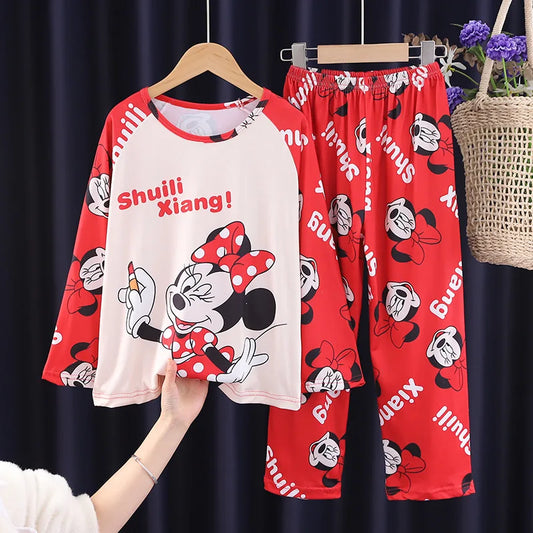 Kids Pyjamas Top & Trousers (Age 3-14 YRS)