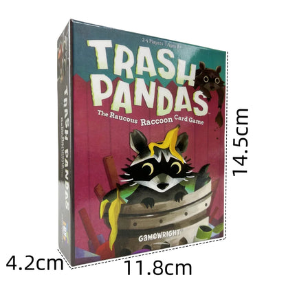 Trash Pandas Board Game Party Family Strategy Game Interesting Card Games