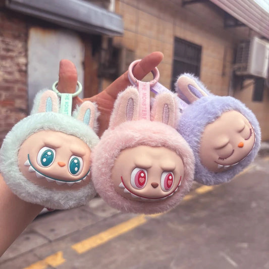 Labubu Second-Generation Keychain Pendant Doll