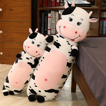 Large Plush Milk Cow Stuffed Toy 80-120cm