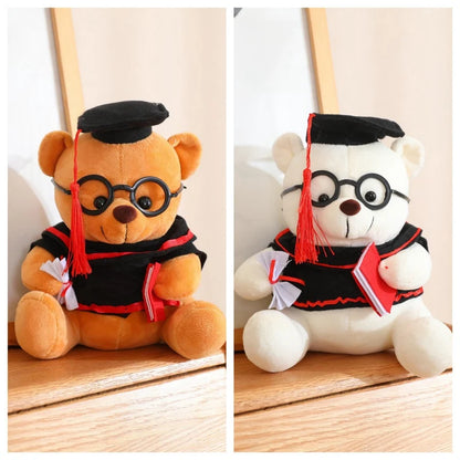 Plush Graduation Teddy Bear Stuffed Toy - 18/23cm