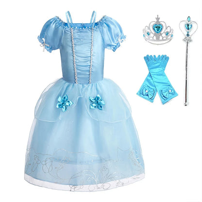 Girls Princess Costume Dress ( Dress 01 and Set
