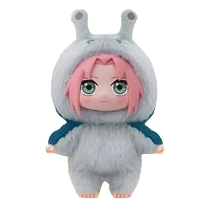 Naruto Beast Party Plush Keychain Blind Box, No box 5