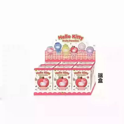 Hello Kitty Fruity Paradise Blind Box The "Crispy Apple" Full Set 6 Pack
