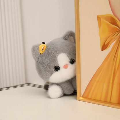 Plush Mini Little Kitten Elephant Stuffed Toy - 14cm