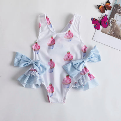Baby/Toddler Girls One-Piece Swimwear (Age 6M-5 YRS) SW01802 Multicolor