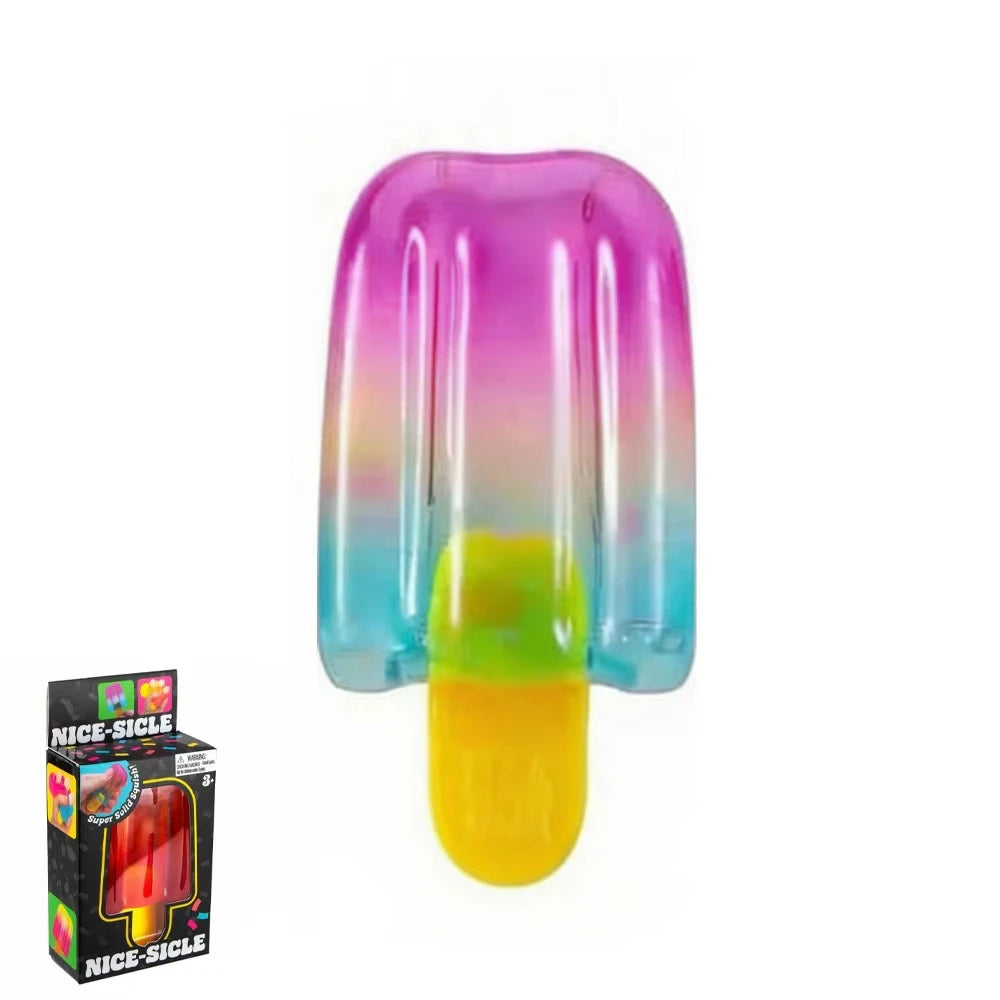 NeeDoh Nice‑Sicle – Super‑Solid Sensory Squishy Cube for Stress Relief & Focus 2