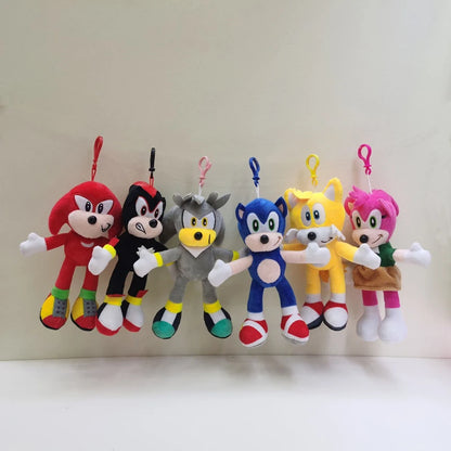 Plush Keychain Sonic The Hedgehog Stuffed Toy - 15cm