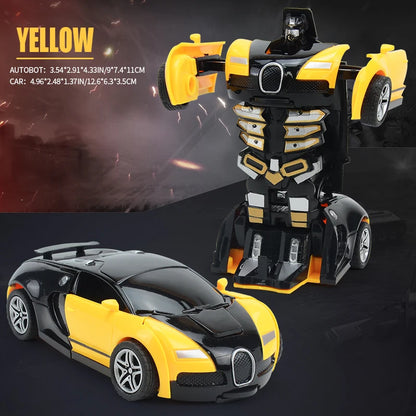 Transformer CarRobot Model Push and Go Car Vehicle