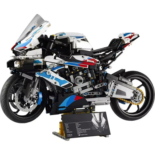 Motorcycle 1000 RR Model Building Blocks Set, 1920 Pieces Bricks Toy
