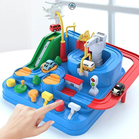Adventure Car Race Track Park Toy