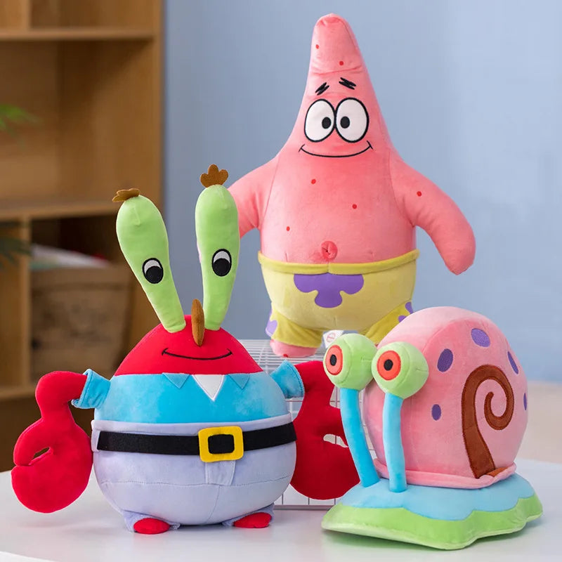 Plush SpongeBob SquarePants Stuffed Toy 15-35cm