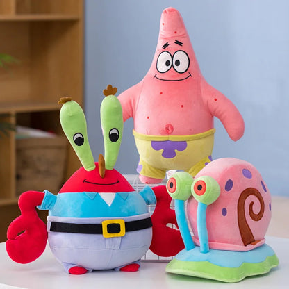 Plush SpongeBob SquarePants Stuffed Toy 15-35cm