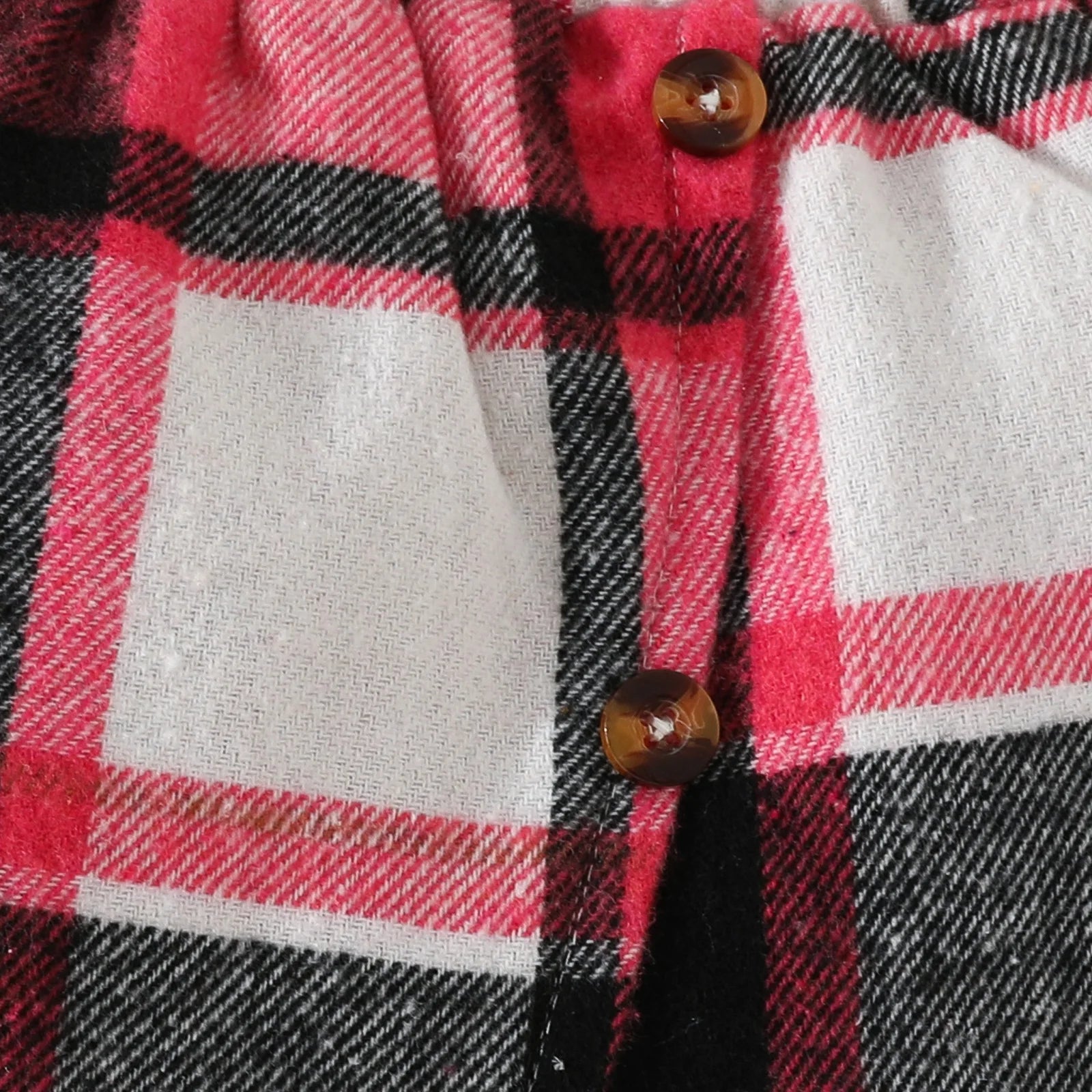 Baby/Toddler Girls Top & Houndtooth Skirt & Matching Beret Set (Age 6M-3YRS)