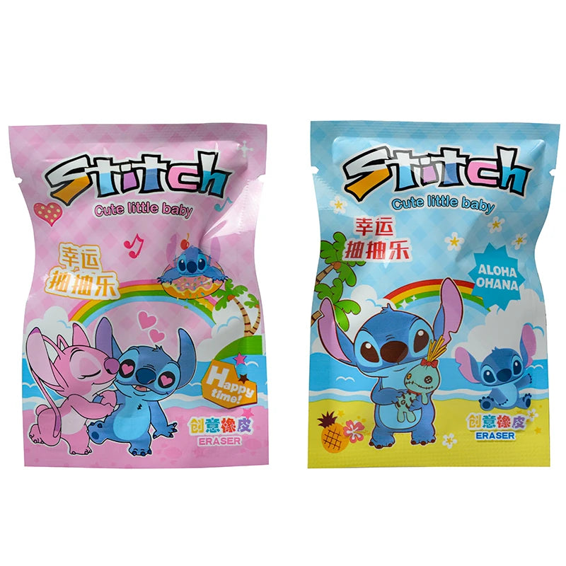 Blind Box Figures - Labubu & Pokémon Erasers- 32 Pack