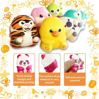 Cute Squishy Toy Stress Relief - 6/12 Pack