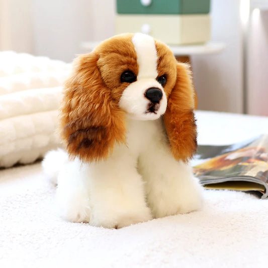 Plush Dog King Charles Spaniel Stuffed Toy - 20cm