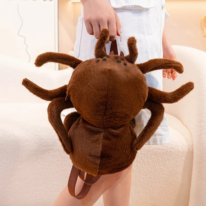 Plush Spider Backpack Stuffed Toy - 35*30CM