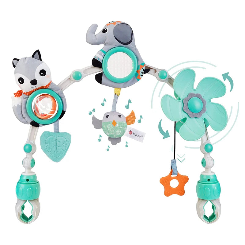 Baby Stroller Arch Mobile Musical Toy
