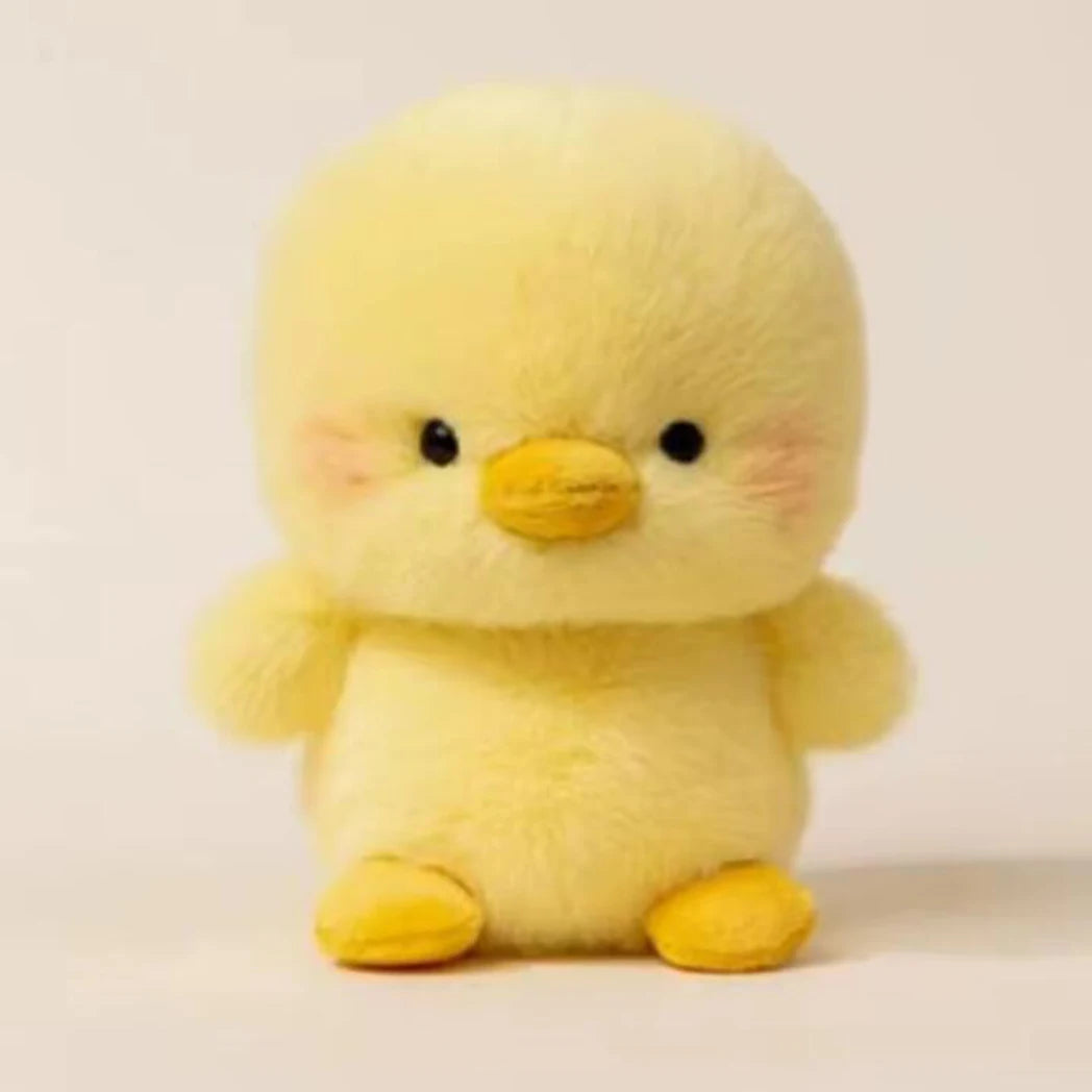 15CM Cute Animal Plush Toy Children Table Doll Ornaments Companion Doll Birthday Christmas Gifts Soft Sleeping Companion Kawaii Little Chicken 15CM Multi