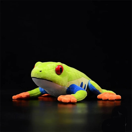 Plush Red Eye Tree Frog Stuffed Toy - 22cm