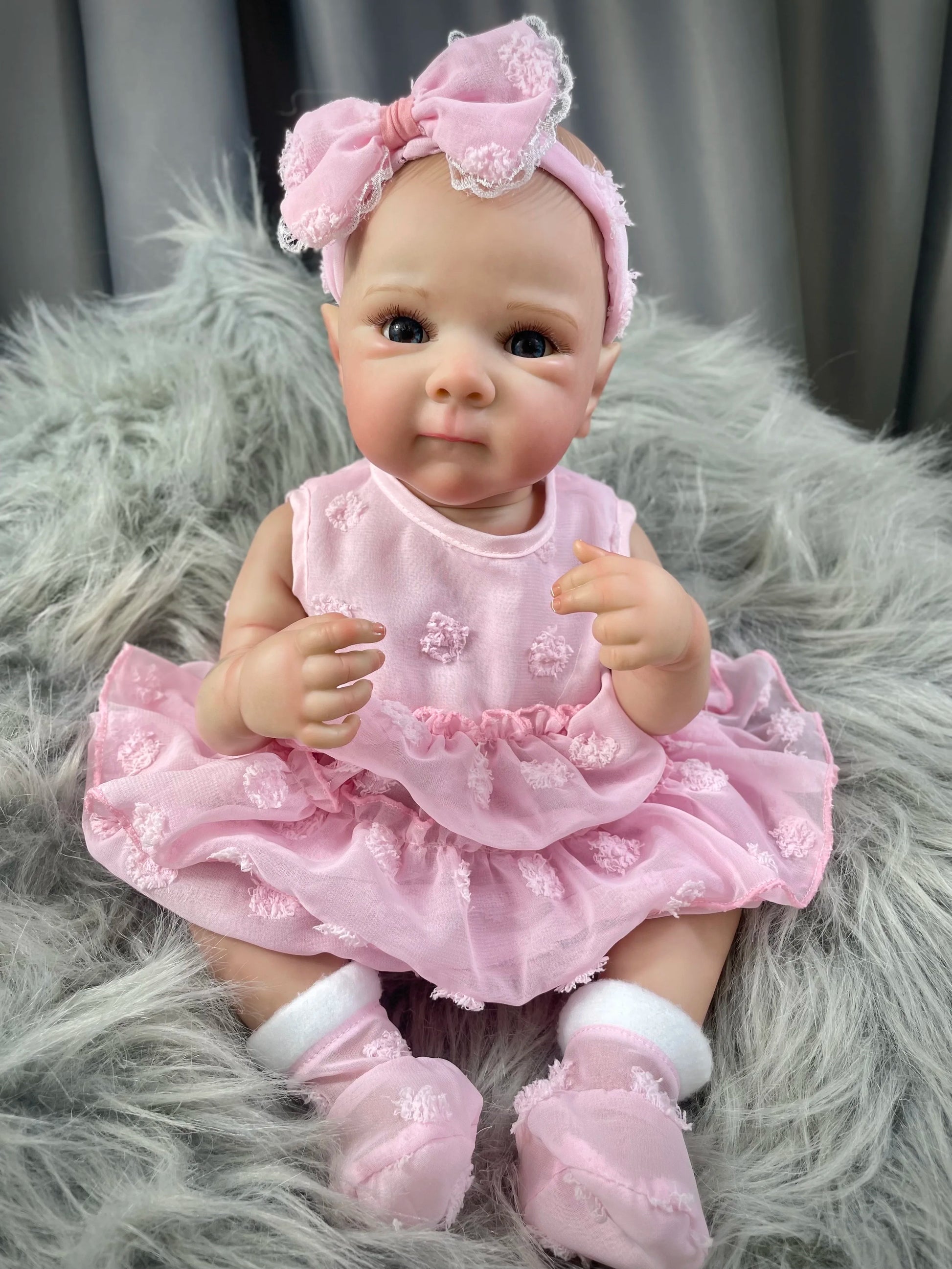 Baby Girl Reborn Doll - 48cm