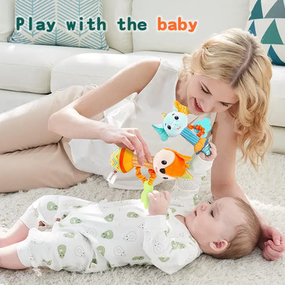 Baby Plush Rattle Toy
