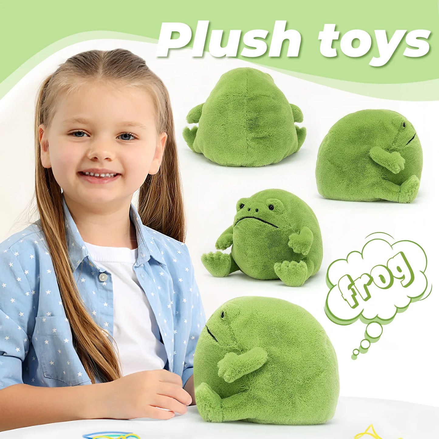 Plush Ricky Rain The Frog Plush Toy - 20cm
