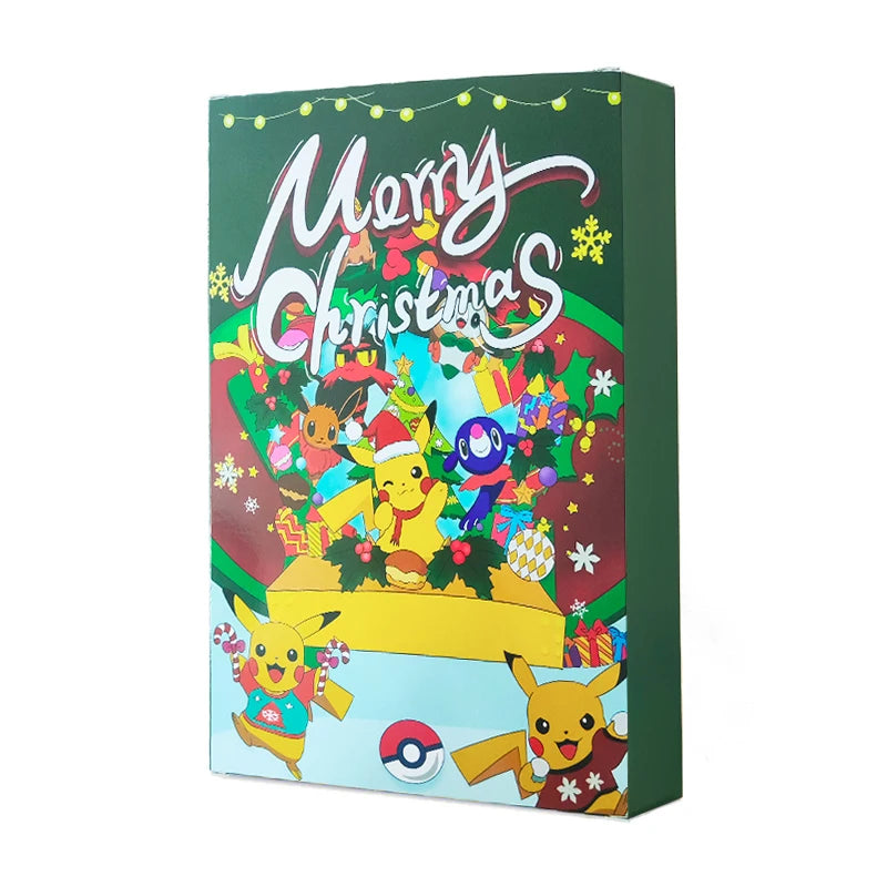 Pokémon Advent Calendar Box – 24-Piece Anime Figure Set | Pikachu, Charizard & More