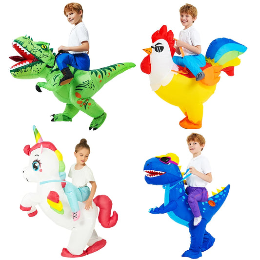 Kids Dinosaur Inflatable Costume