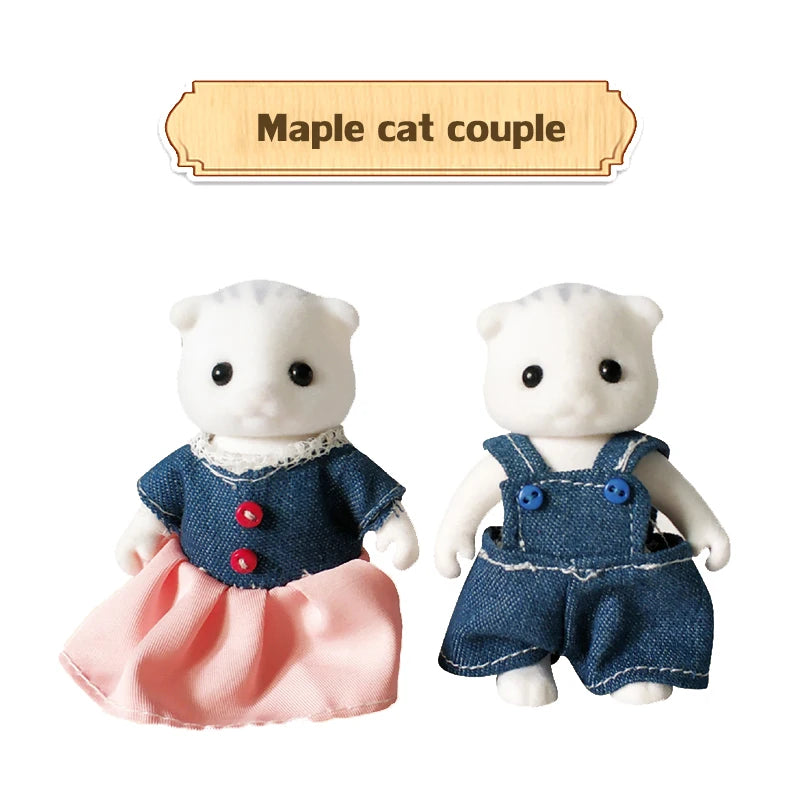 Sylvanian Families Ice Cream Shop Dolls
