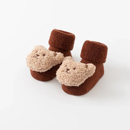 Baby Bear Cotton Anti-Slip Socks
