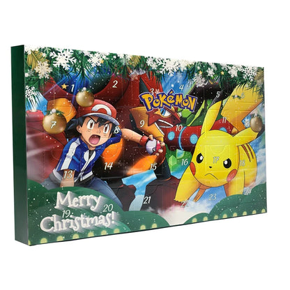 Pokémon Advent Calendar Box – 24-Piece Anime Figure Set | Pikachu, Charizard & More